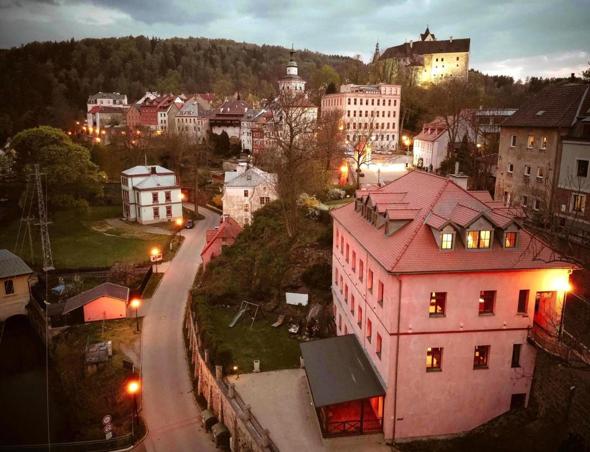 Hotel Stein Elbogen Loket Exteriör bild